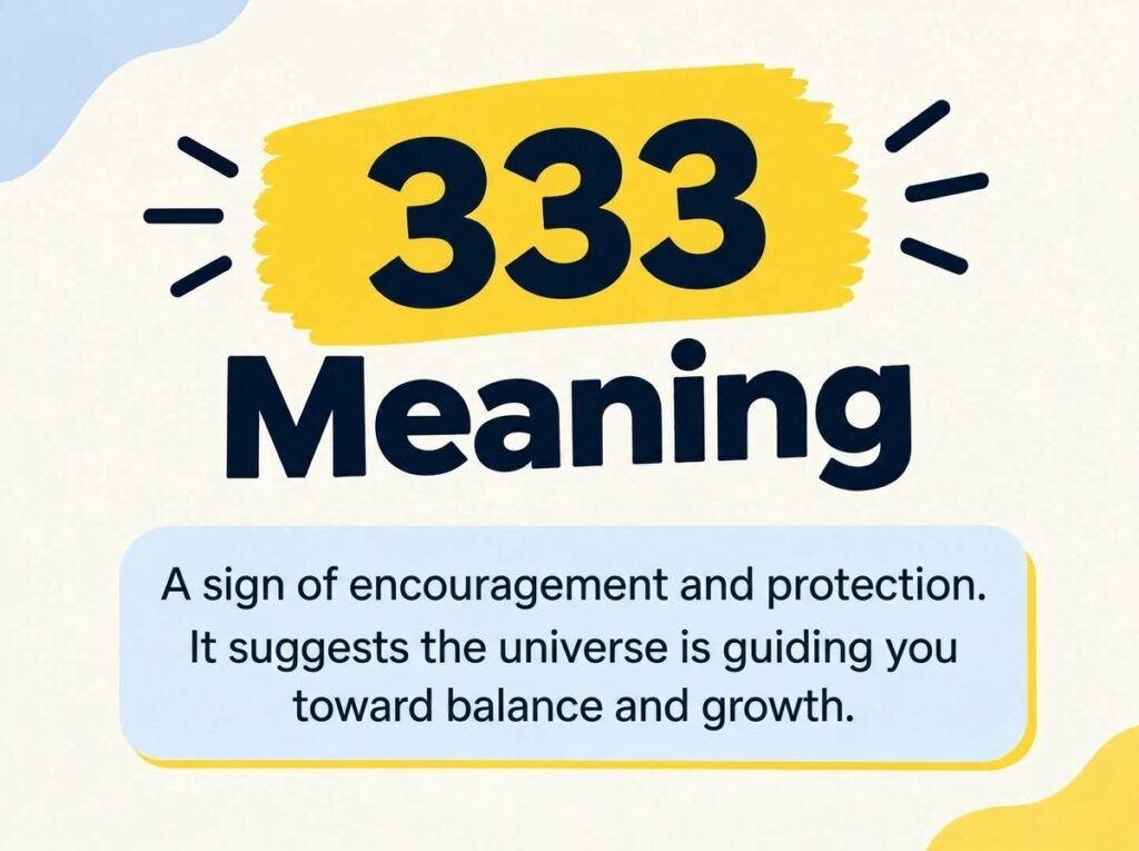 333 Meaning