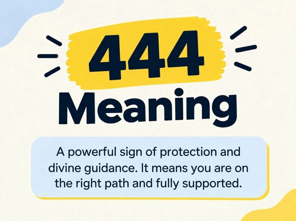 444 Angel Number