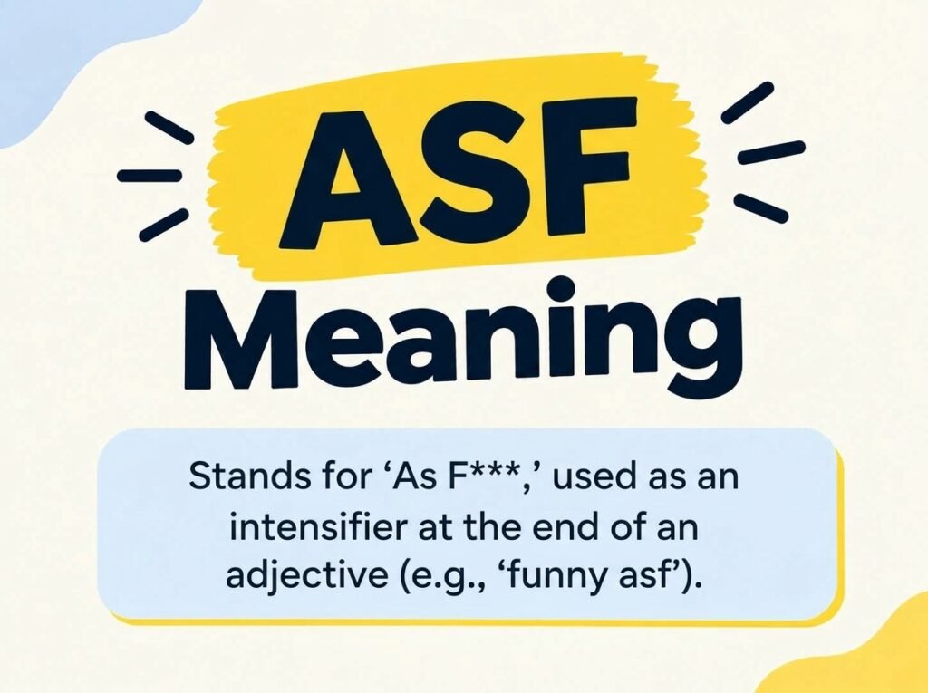 ASF Meaning