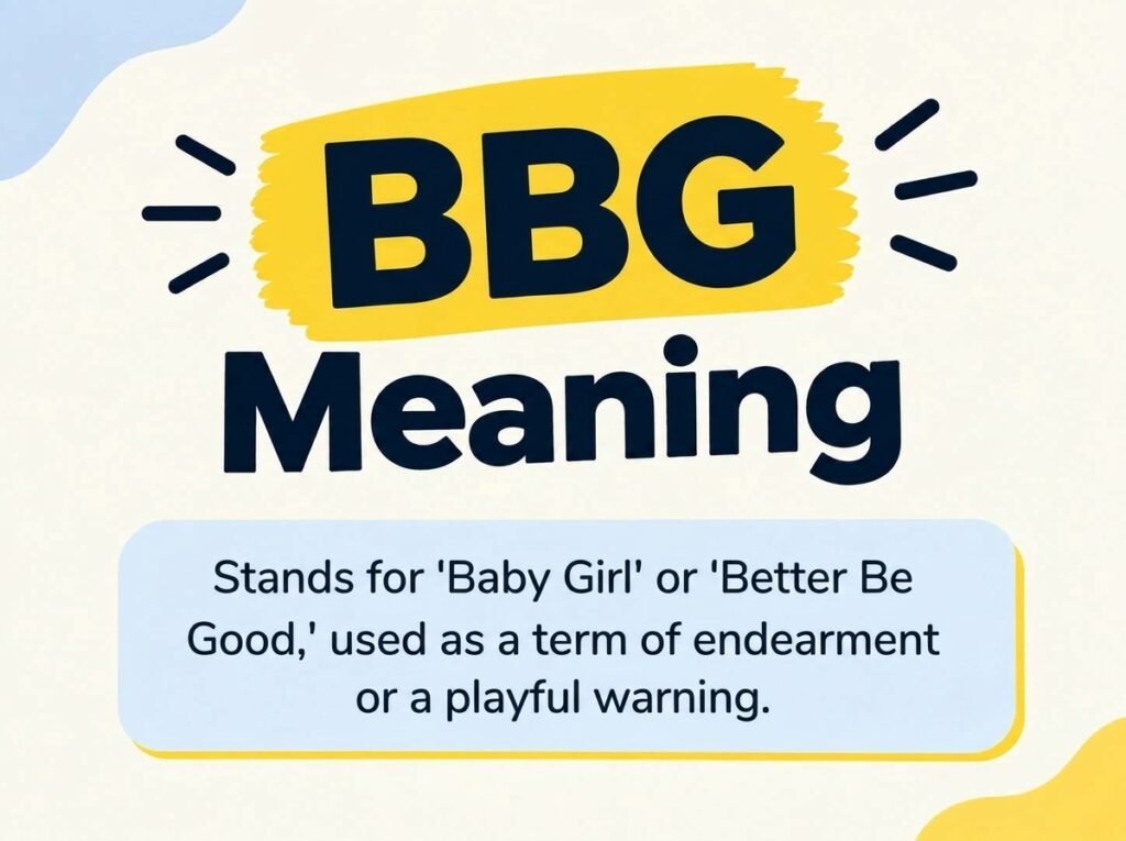 BBG Meaning