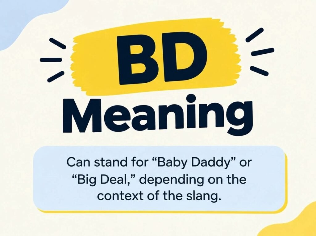 BD Meaning