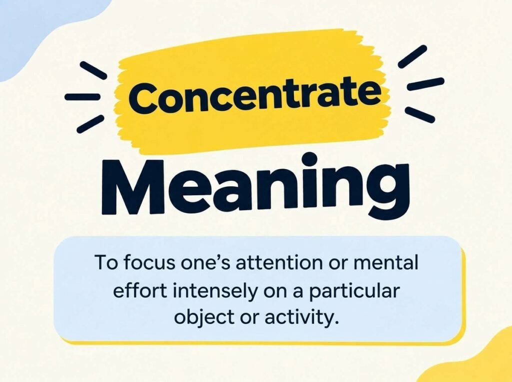 Concentrate