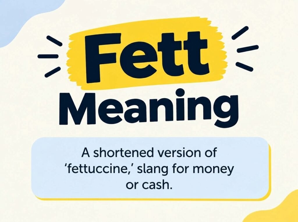 Fett Meaning