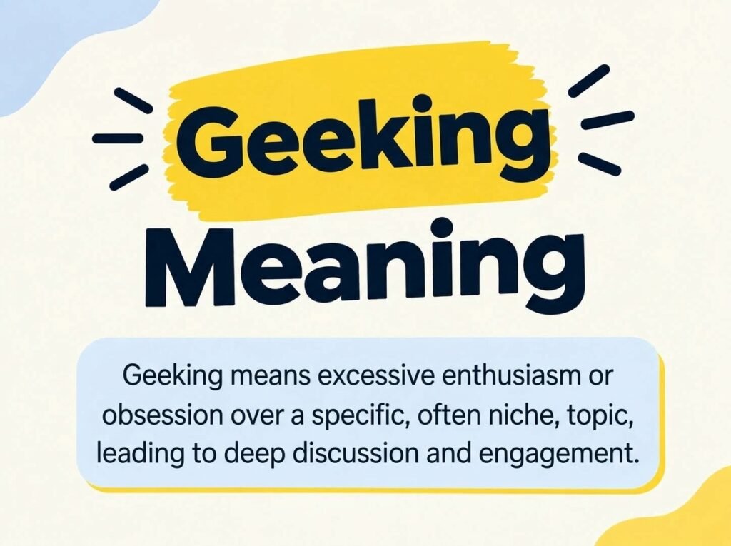 Geeking Meaning