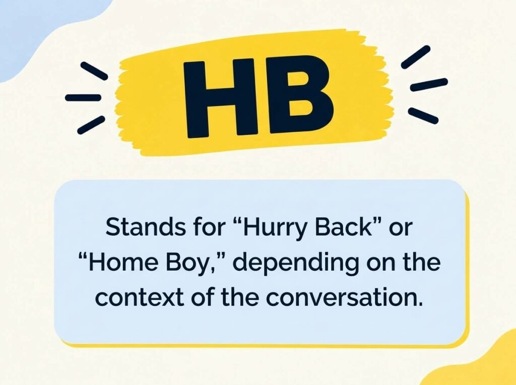 HB Meaning