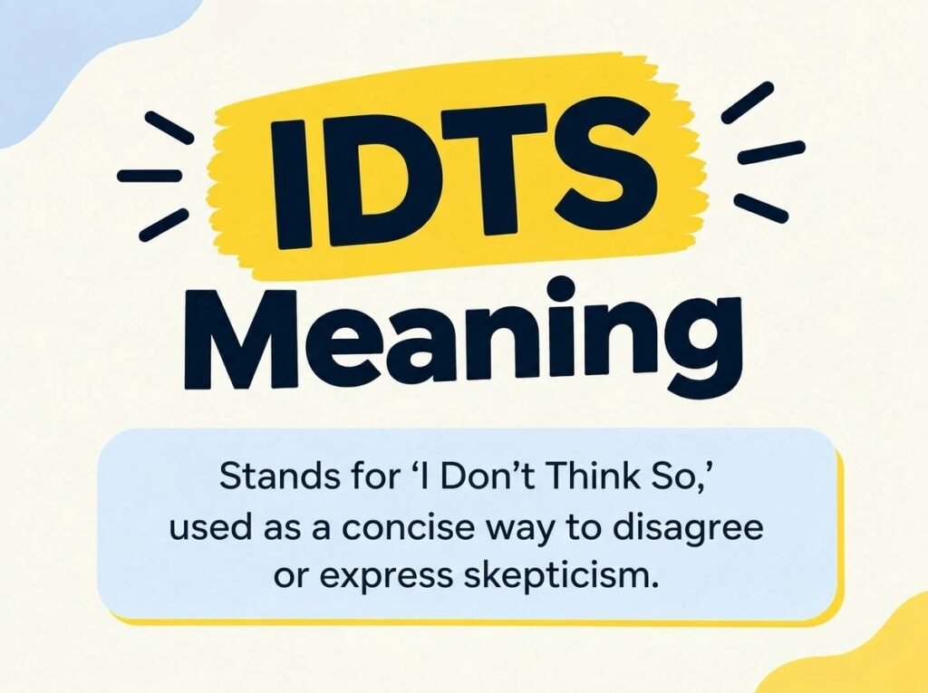 IDTS Meaning