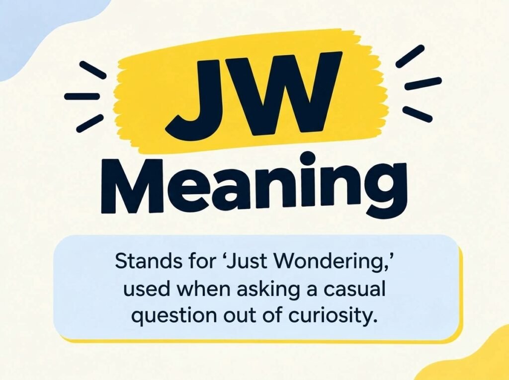 JW Meaning