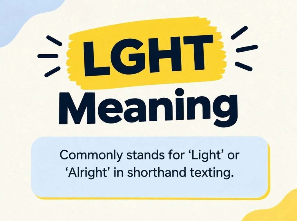 LGHT Meaning