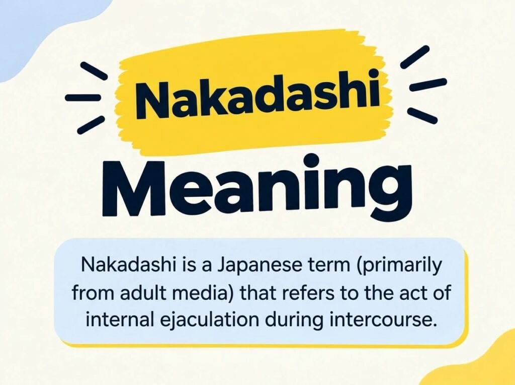 Nakadashi Meaning