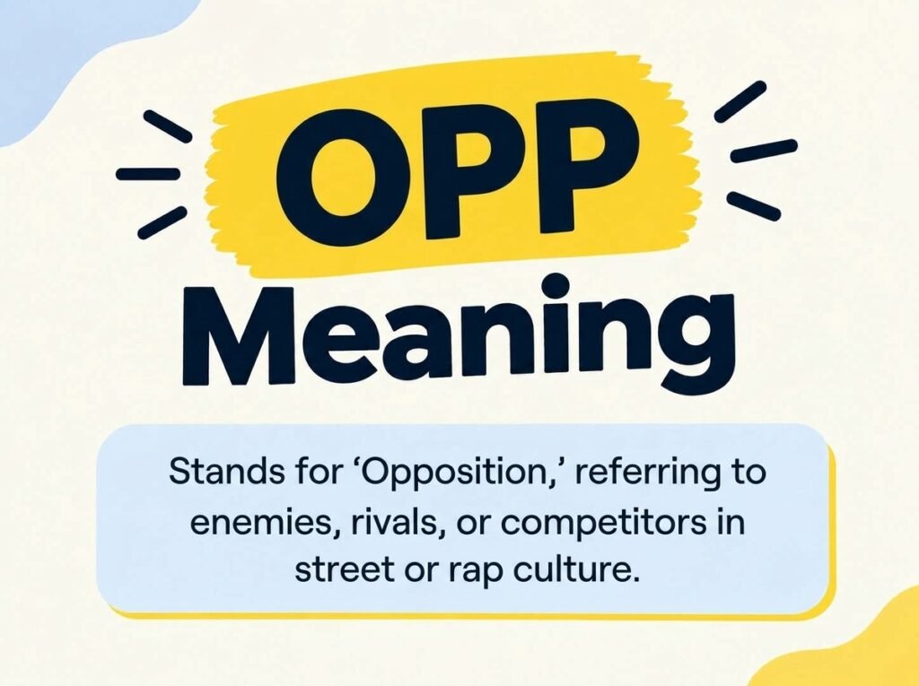 OPP Meaning