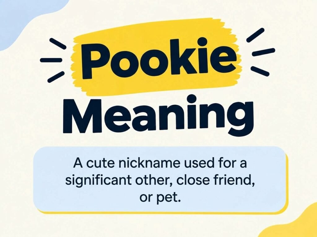 Pookie Meaning
