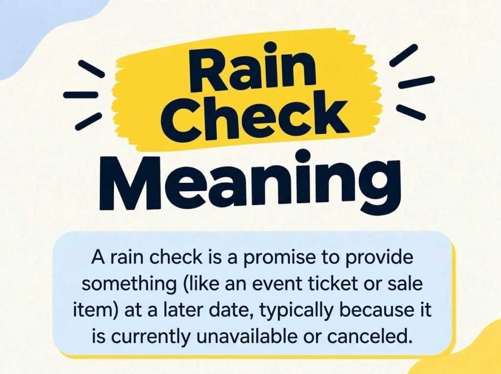 Rain Check