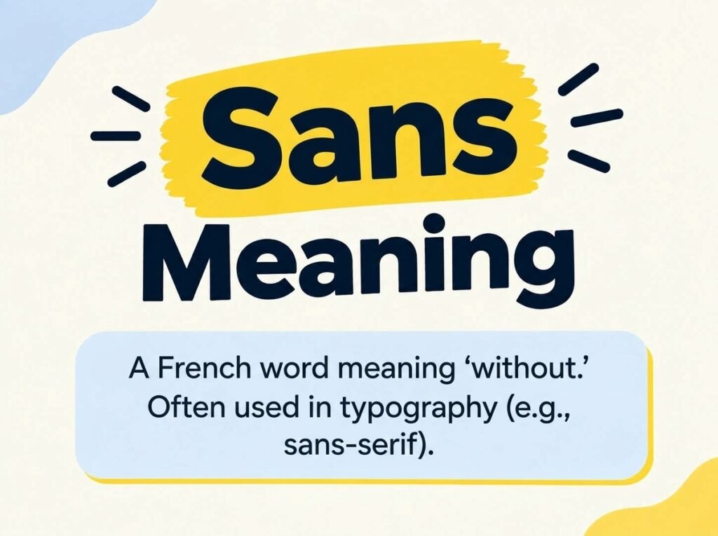 Sans