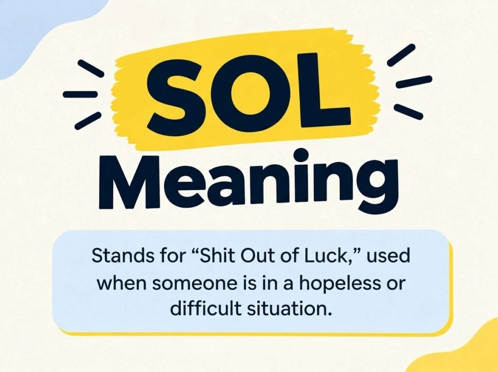 SOL Meaning