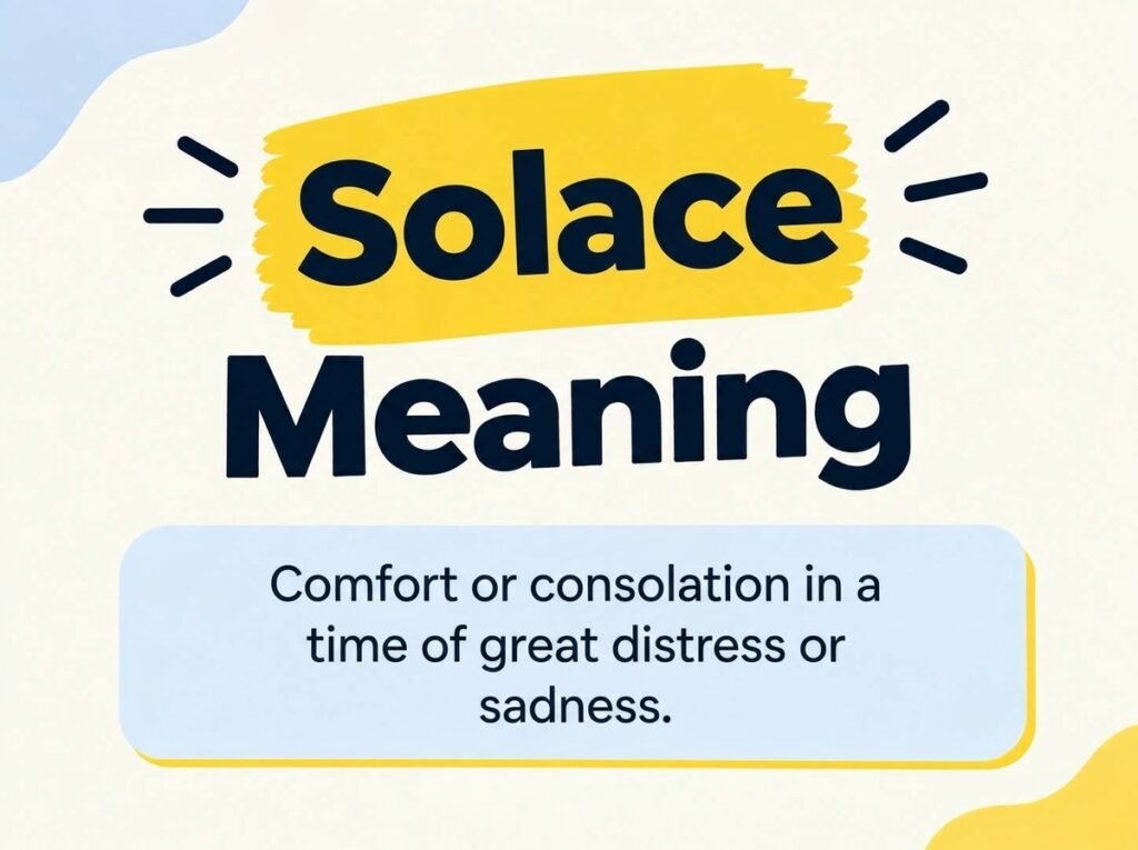 Solace Meaning