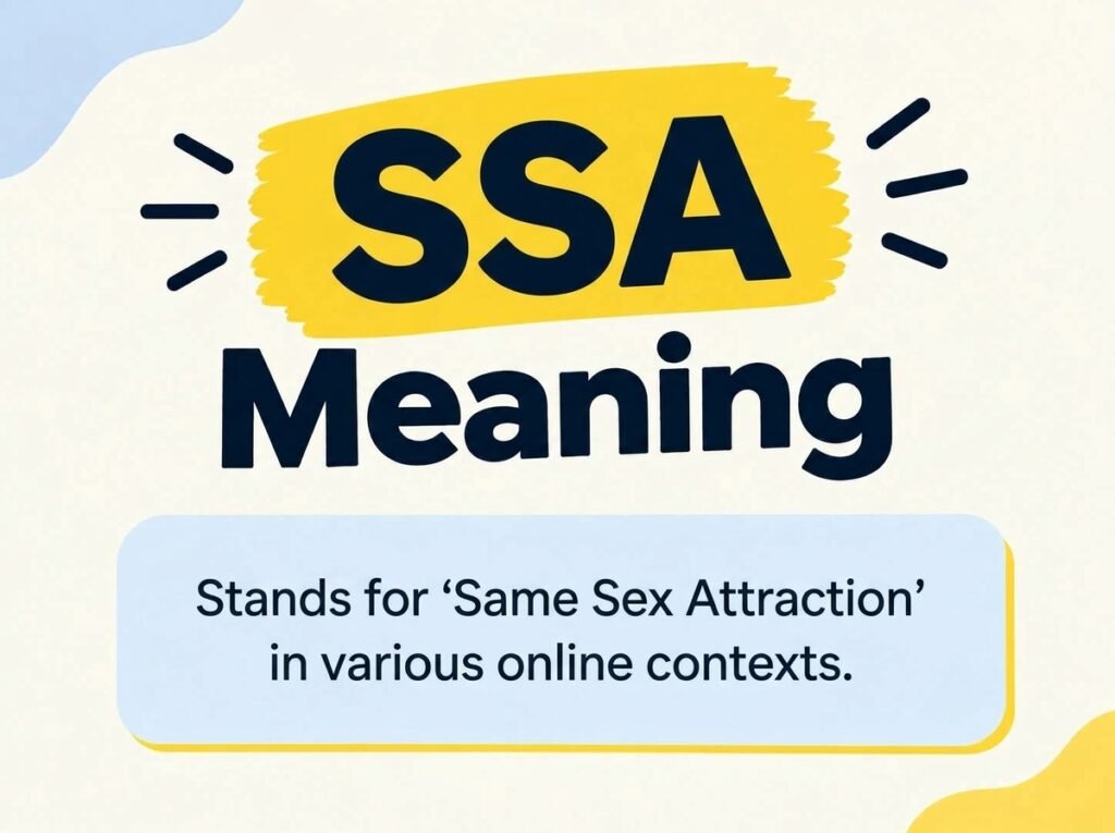 SSA Meaning
